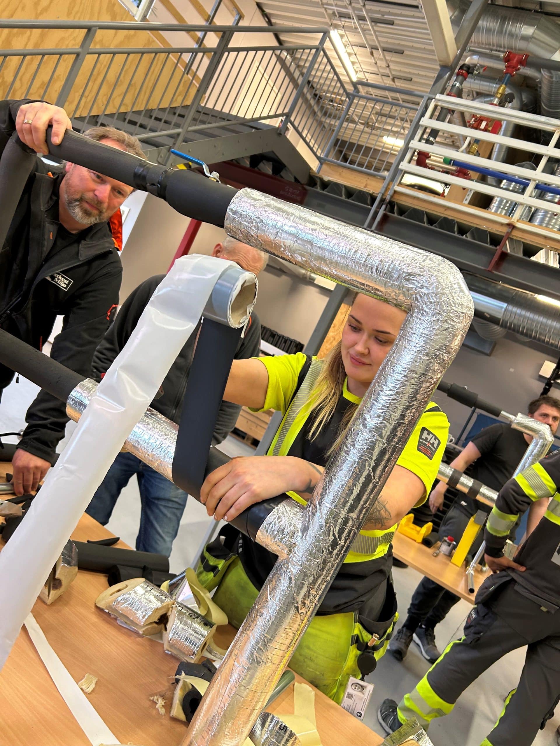 Nordvest Miljø har hatt kurs i teknisk isolering 3